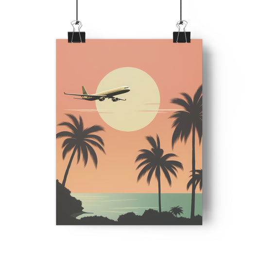 Sunset Plane