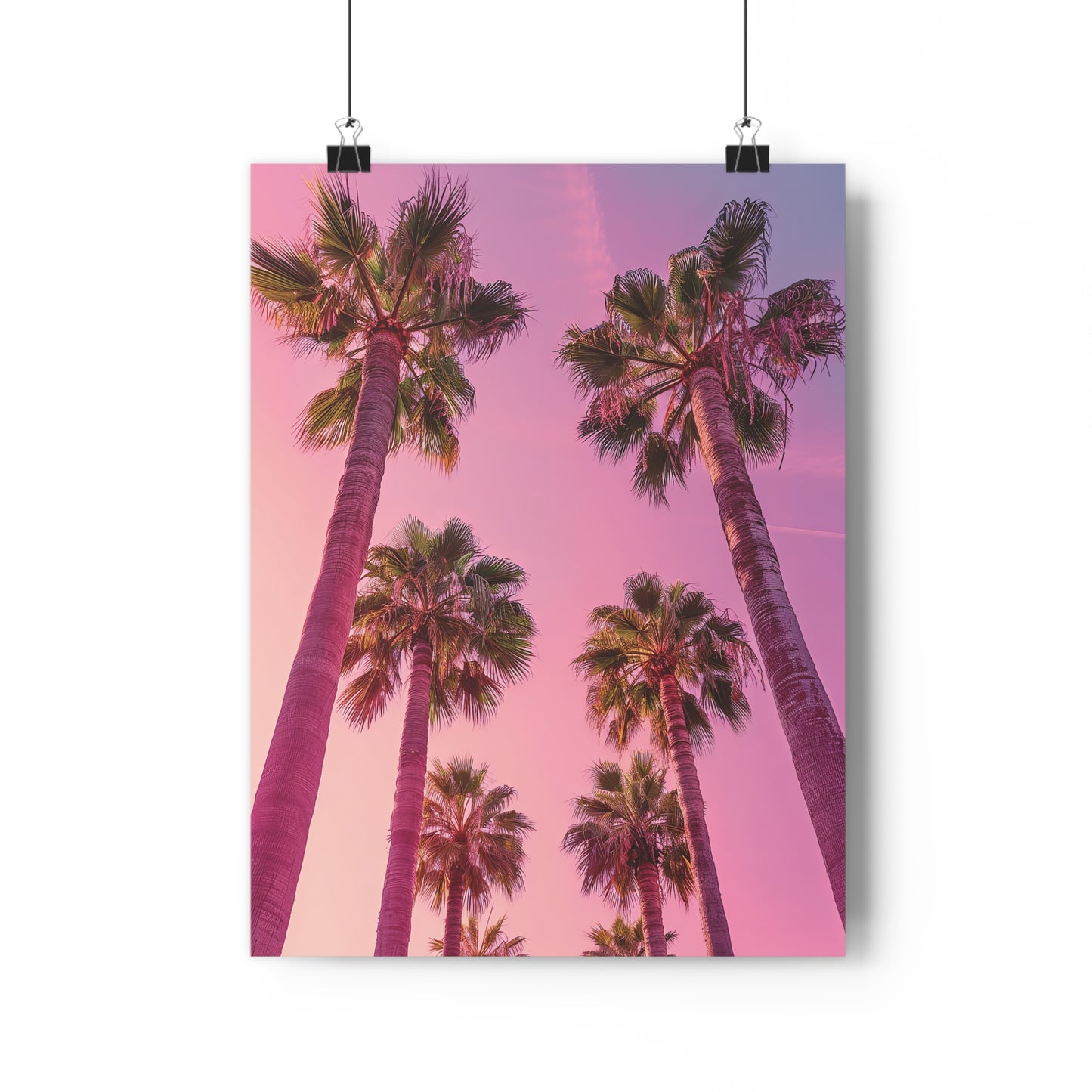 Pink Palm Trees