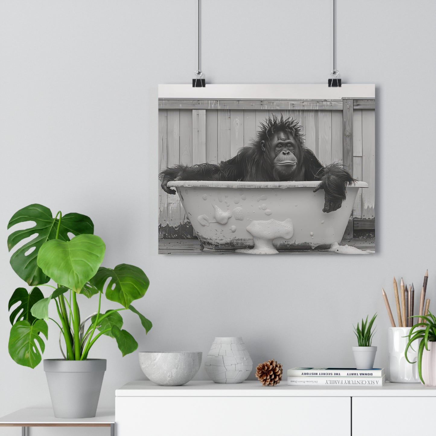 Orangutan Bath