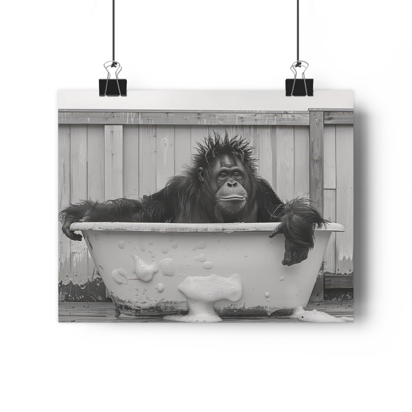 Orangutan Bath