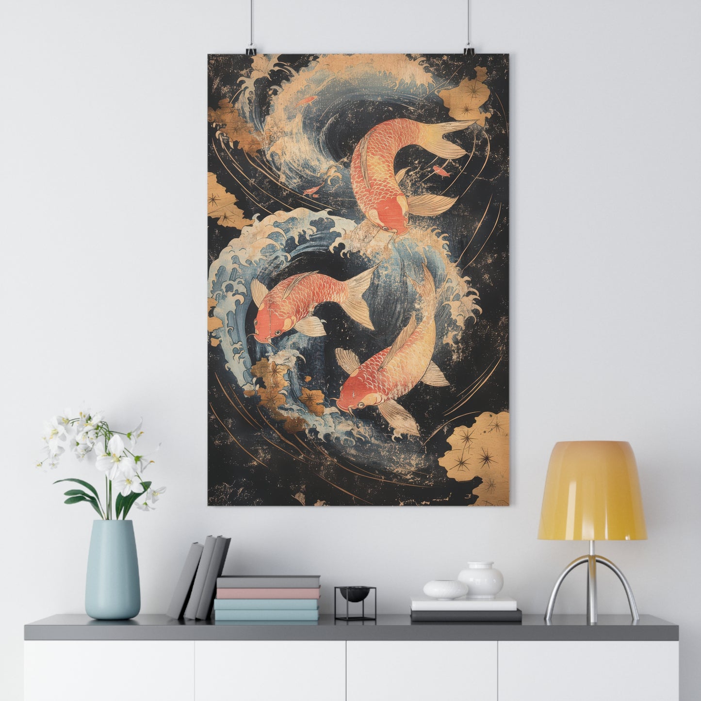 Dancing Koi