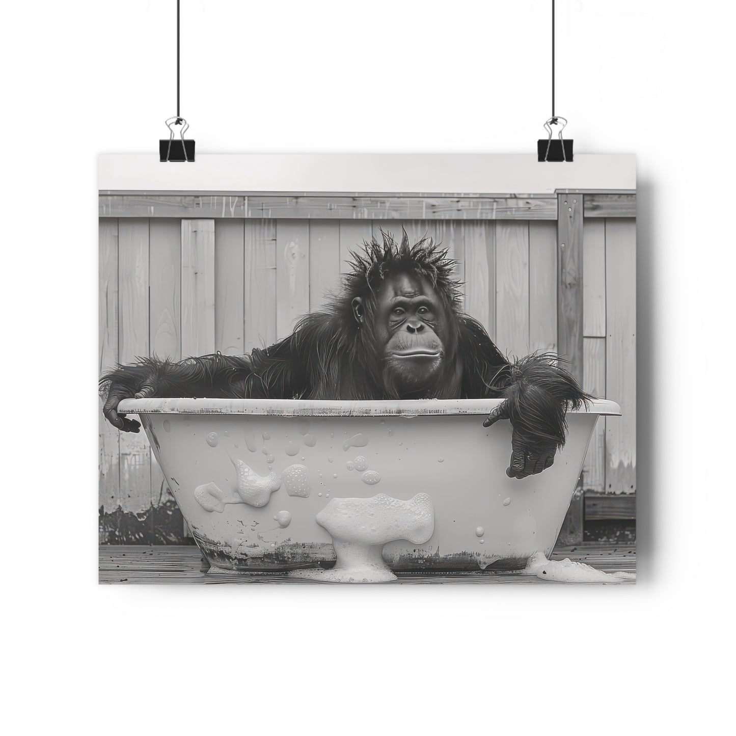 Orangutan Bath