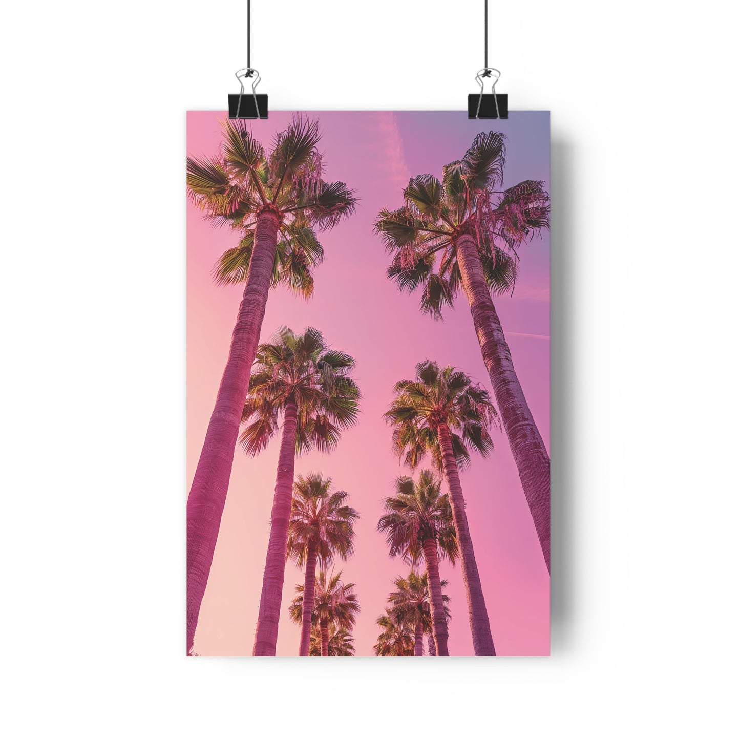 Pink Palm Trees