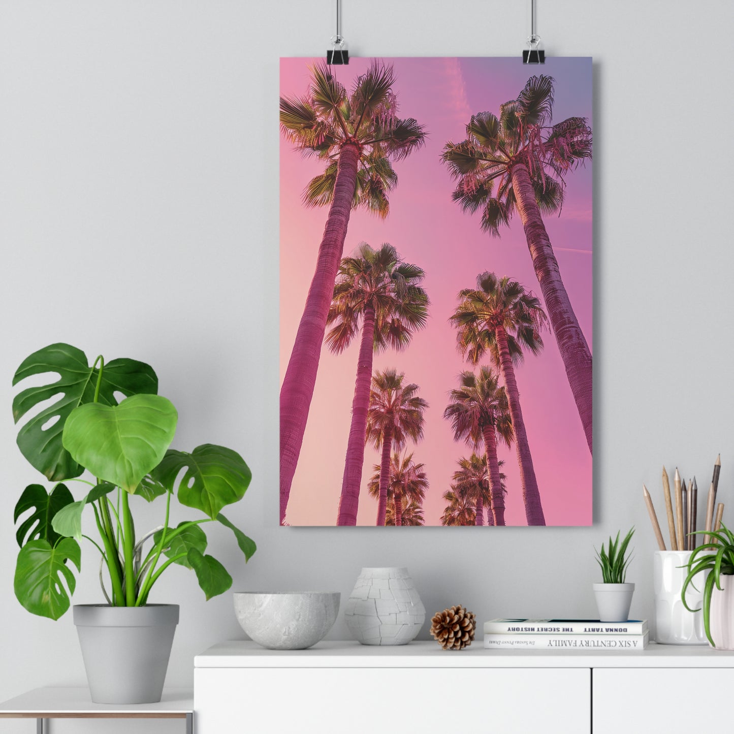 Pink Palm Trees