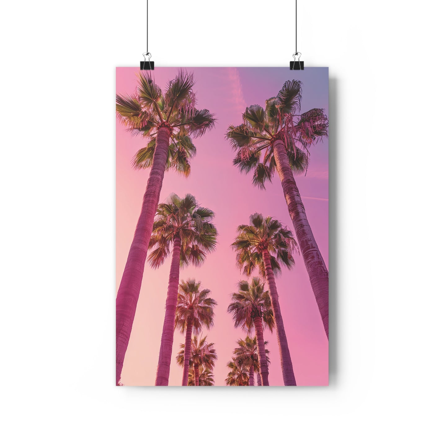 Pink Palm Trees