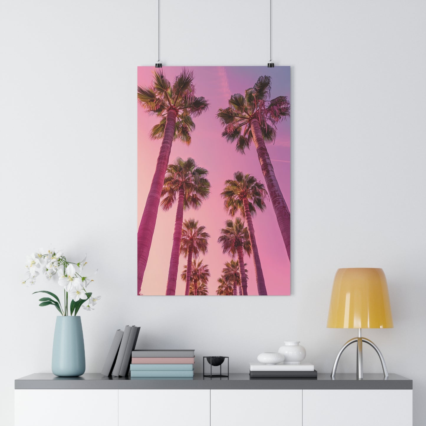 Pink Palm Trees