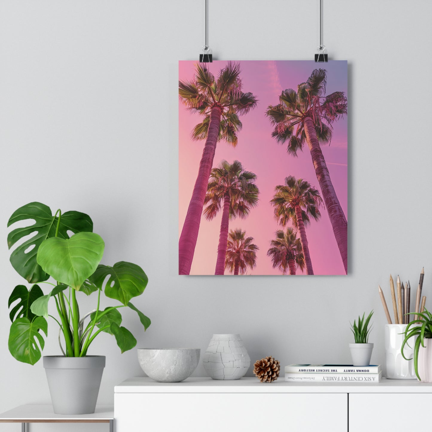 Pink Palm Trees