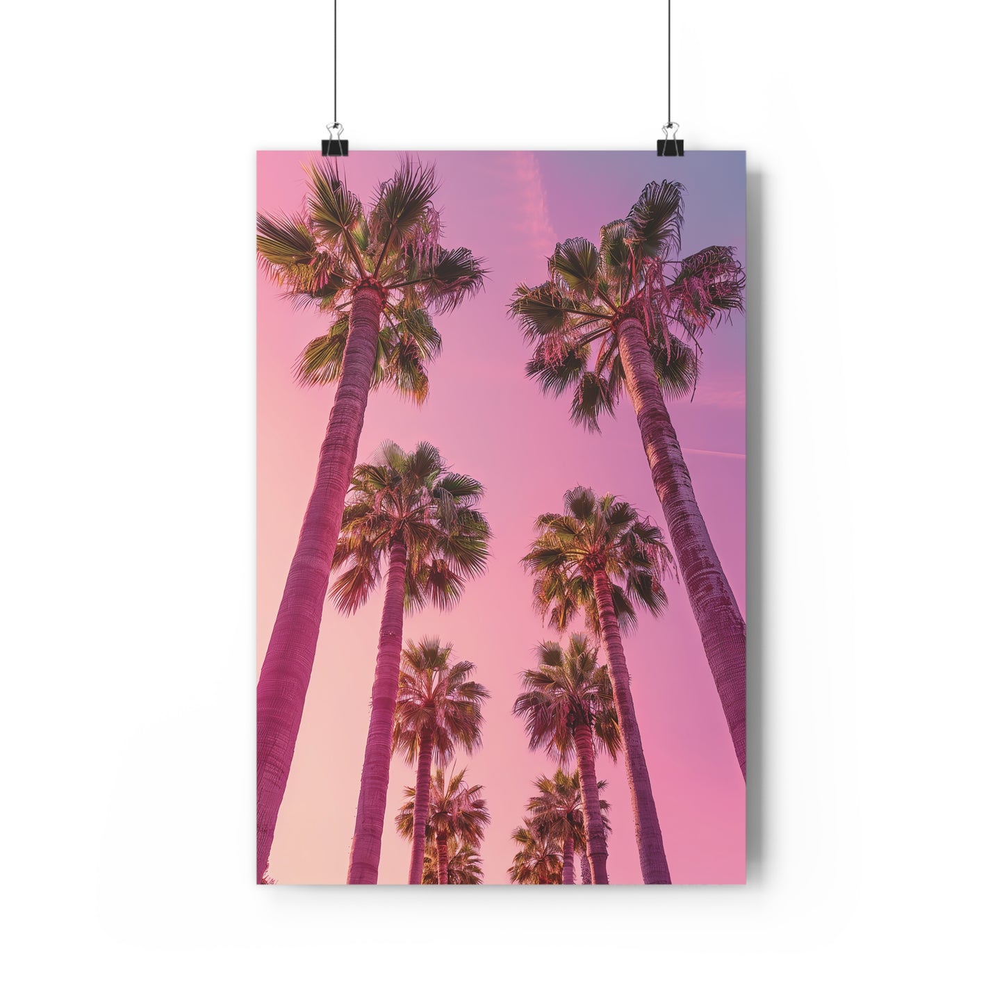 Pink Palm Trees