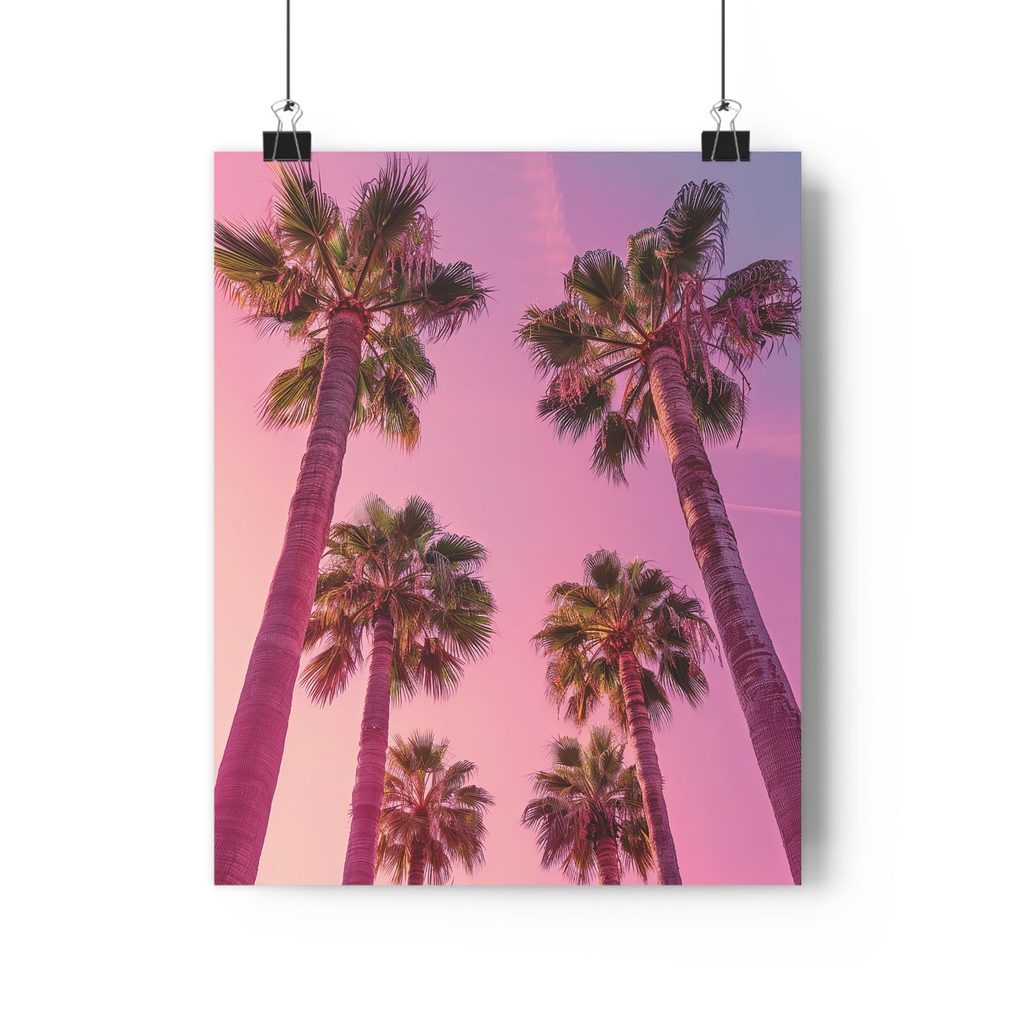 Pink Palm Trees