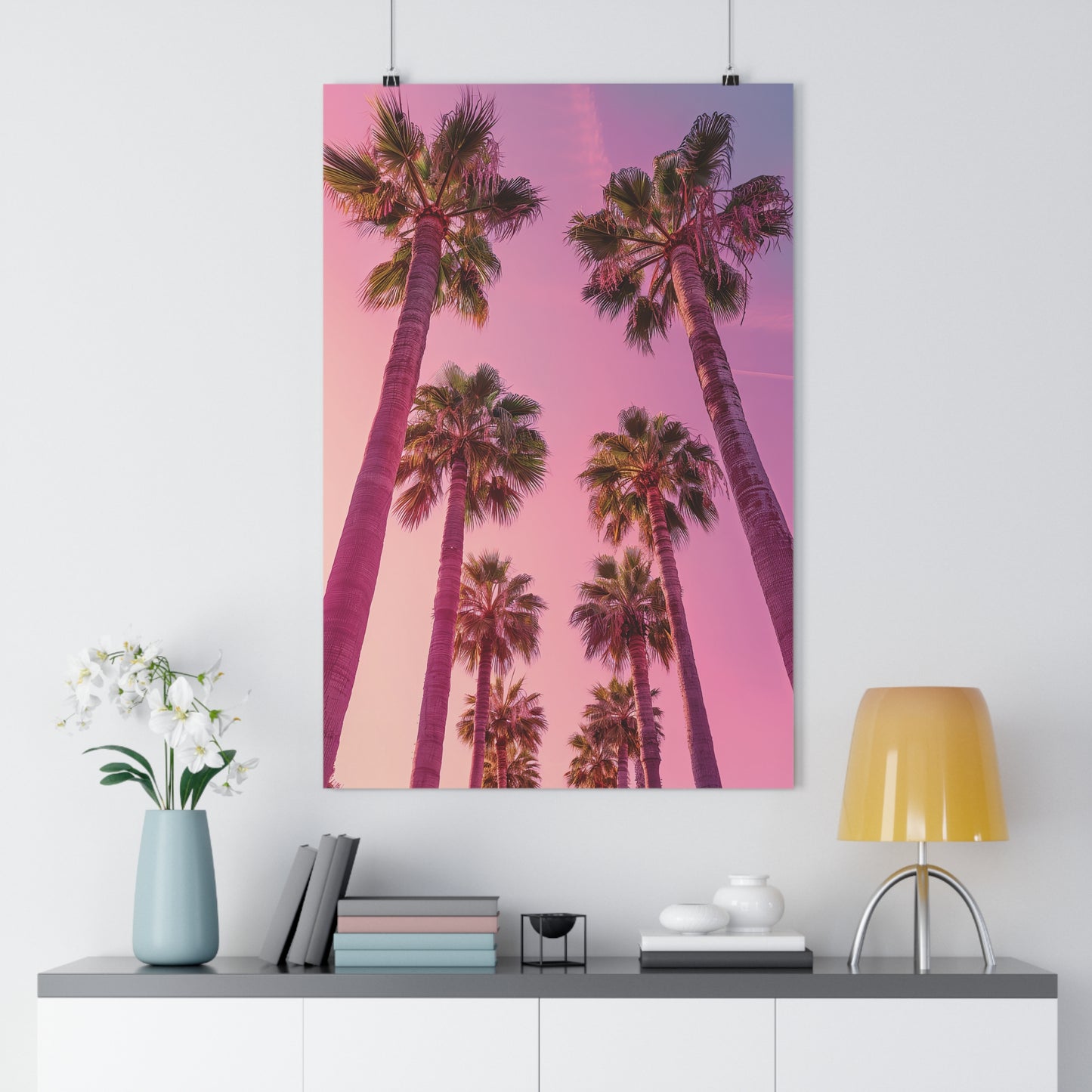 Pink Palm Trees