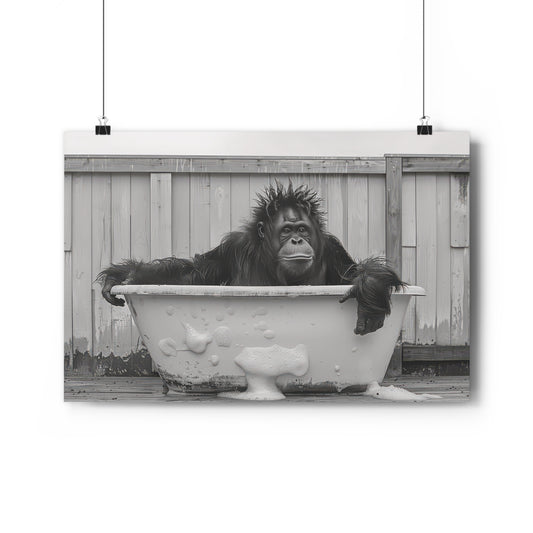 Orangutan Bath