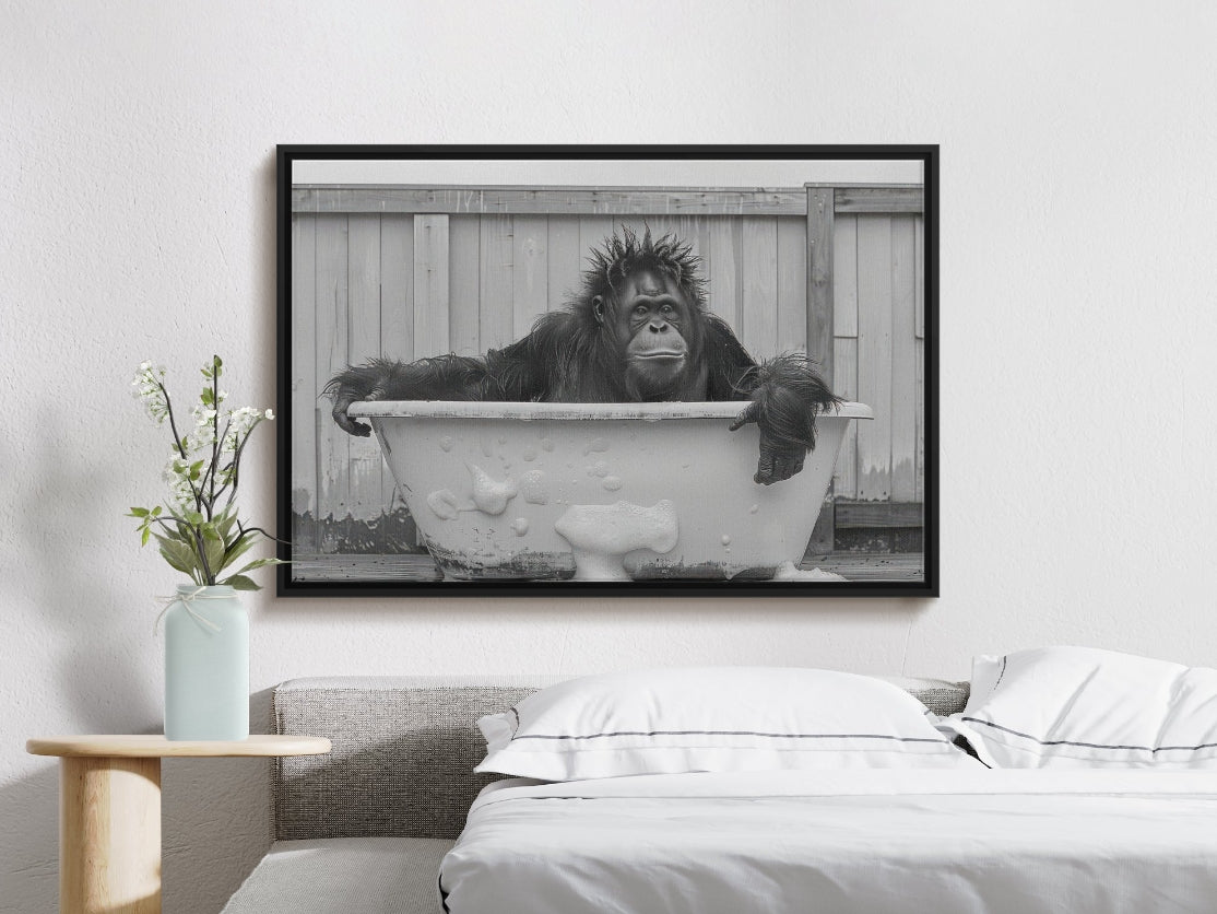 Orangutan Bath